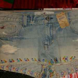 Hollister daisy duke shorts